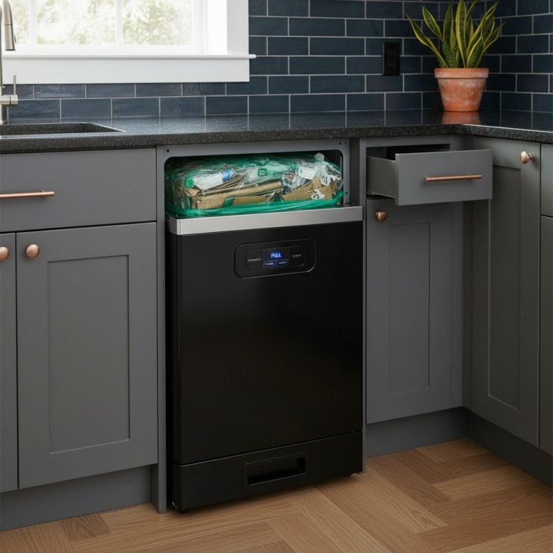 Trash Compactor detail